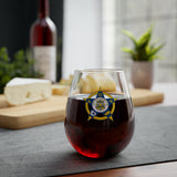 Fayetteville FOP Stemless Wine Glass