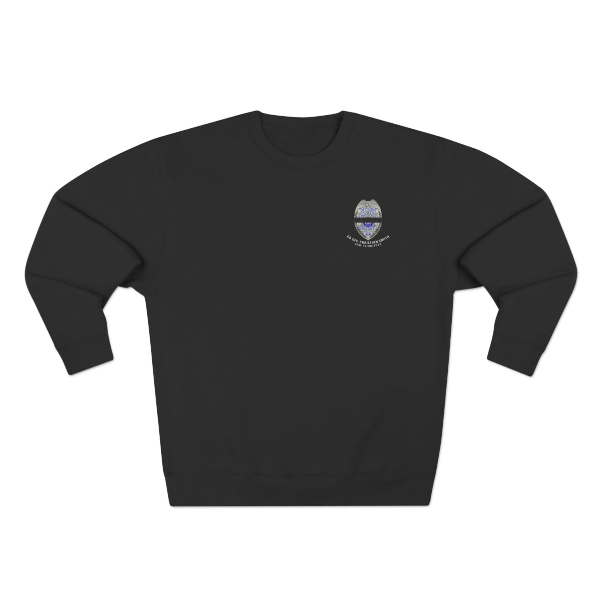 KDPS Ofc. Christian Smith Crewneck Sweatshirt – Hold The Line Shop