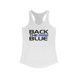 Back The Blue Racerback Tank