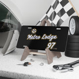 Metro Lodge Vanity Plate