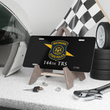 144 TRS Vanity Plate
