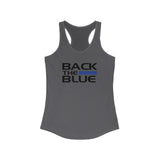 Back The Blue Racerback Tank