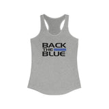 Back The Blue Racerback Tank