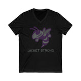 Jacket Strong Short Sleeve V-Neck Tee