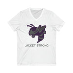 Jacket Strong Short Sleeve V-Neck Tee