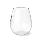 Grand Rapids FOP Stemless Wine Glass, 11.75oz