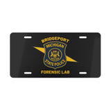 MSP Bridgeport Forensic Lab Vanity Plate