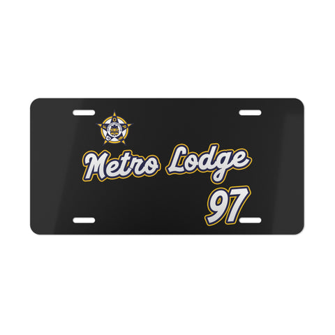 Metro Lodge Vanity Plate