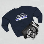 Blue Wives Matter Unisex Crewneck Sweatshirt