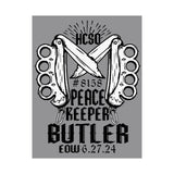 Deputy Butler EOW Benefit Matte Vertical Posters