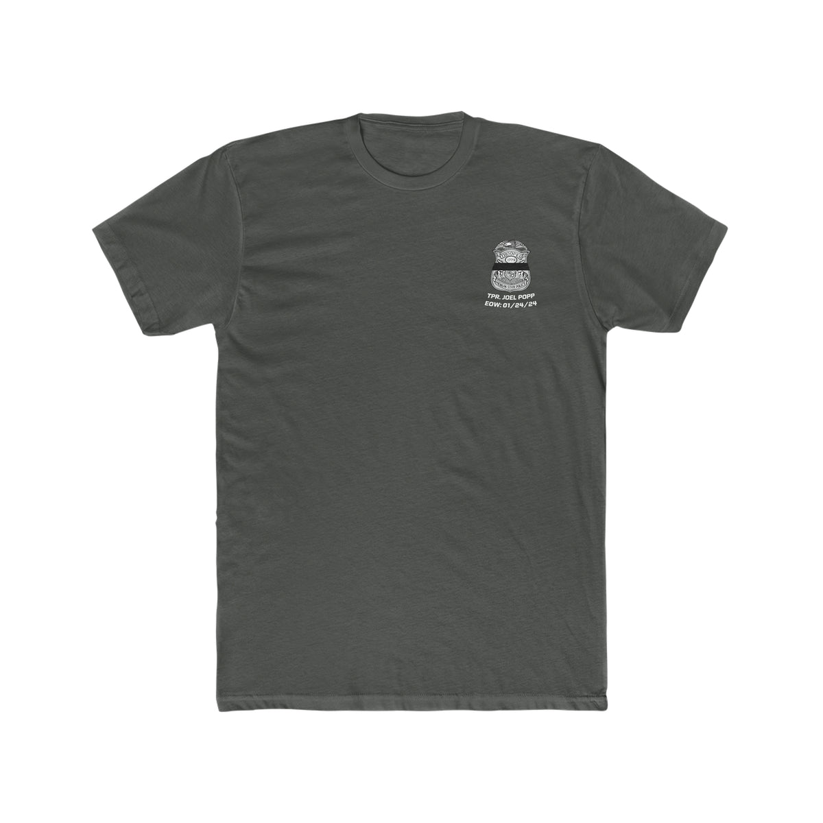 Tpr. Joel Popp EOW Unisex T-Shirt – Hold The Line Shop