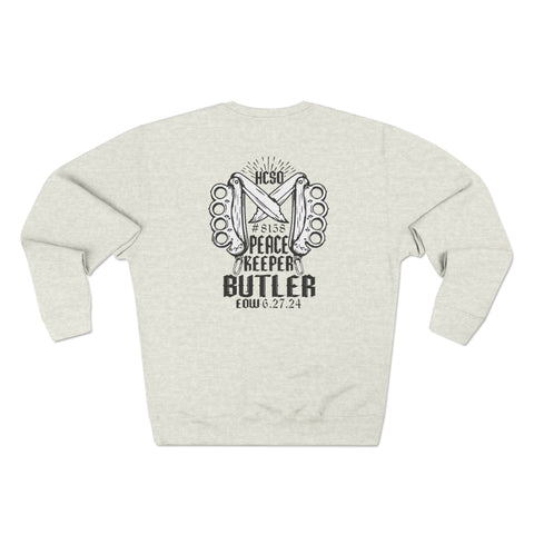 Deputy Butler EOW Benefit Unisex Crewneck Sweatshirt