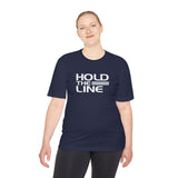 Hold The Line Unisex Moisture Wicking Tee