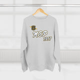 MSP 1917 Crewneck Sweatshirt — Vintage Police Patch Emblem