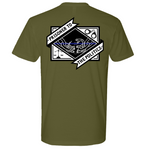 Mens Medium Military Green Style_T-Shirt