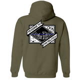 Mens Medium Army Style_Hoodie