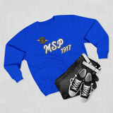 MSP 1917 Crewneck Sweatshirt — Vintage Police Patch Emblem