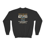 Pray For Zay Support Youth Crewneck Sweatshirt