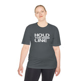 Hold The Line Unisex Moisture Wicking Tee