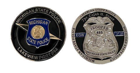 MSP Lakeview / Tpr. Starr EOW coin