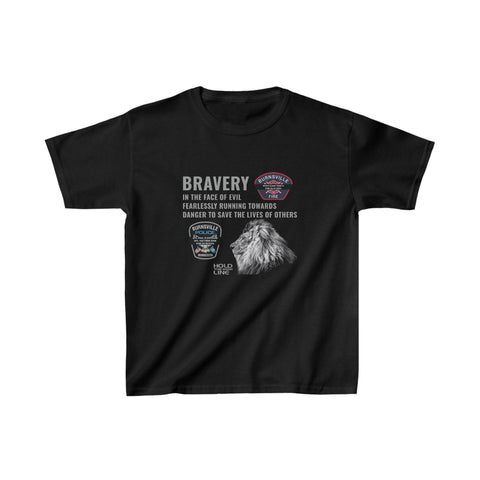 YOUTH - Burnsville Police & Fire EOW Memorial Unisex Youth T-Shirt