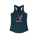 Trump Fight Women's Ideal Racerback Tank