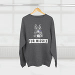 Fur Missle Unisex Crewneck Sweatshirt
