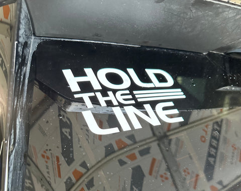 Hold The Line Sticker