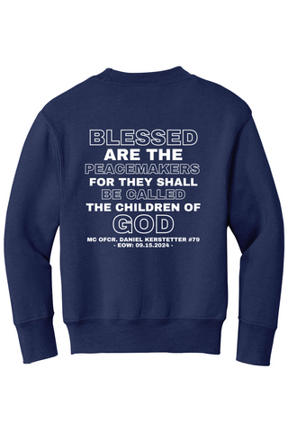 YOUTH MC Ofcr. Daniel Kerstetter EWO Memorial Crewneck Sweatshirt