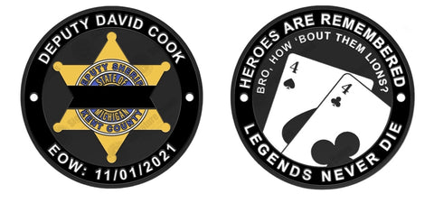 Dave Cook EOW Challenge Coin