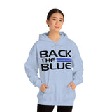 Back The Blue Hooded Sweatshirt