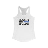 Back The Blue Racerback Tank