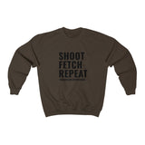 Shoot Fetch Repeat Crewneck Sweatshirt